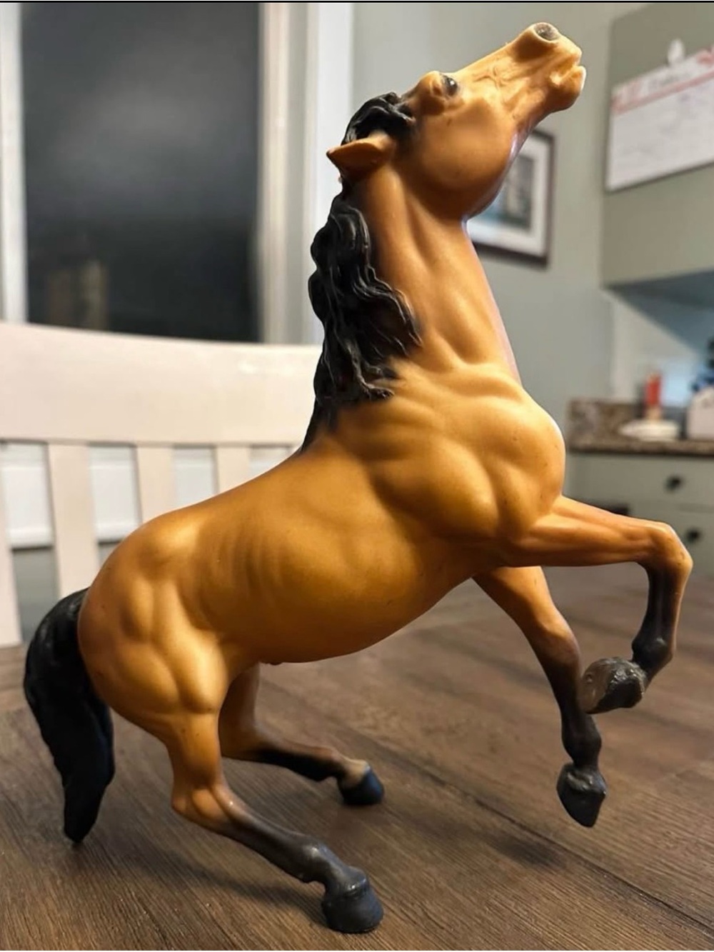 Diablo Mustang Rearing Breyer Model Horse